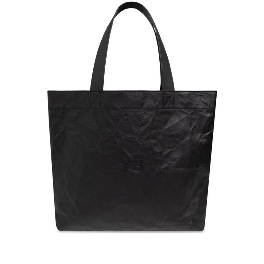 Y-3 Black Tote Bags Men